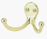 National Mfg. N199224 Double Clothes Hook
