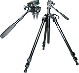 Sunpak 620-777B Ultra Pro Tripod with Bubble Level & Quick Release Plate