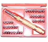 39 Pc Steel Hand Stamp Set Kit