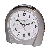 Sweeper Alarm Clock Silver