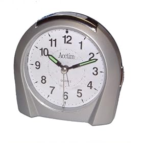 Sweeper Alarm Clock Silver