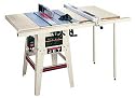 JET 708307K JWTS-10PF 10-Inch 1-1/2-Horsepower Contractor Saw with 30-Inch Xacta Fence and 2 Steel Extension Wings, 115/230-Volt 1-Phase