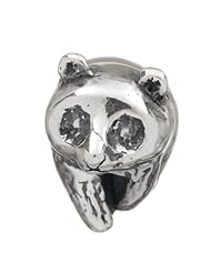925 Sterling Silver Panda Bear Bead, For Chamilia, Pandora, Biagi, Personality, Reflections And More Charm Bracelets