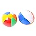 ilovebaby 30 PCS Colorful Mini Inflatable Beach Balls, Diameter Inflated 9 Inches, Ideal for Beach, Pool and Vacations