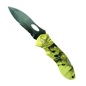 Trademark Campers Camouflage Pocket Knife&nbsp;Newest Version