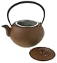 Joyce Chen 22-Ounce Japanese Tetsubin Cast-Iron Maple Teapot, Rust