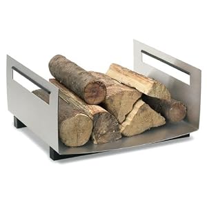 Blomus 65140 Stainless steel wood log basket [Kitchen] by 