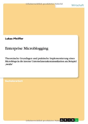 Enterprise Microblogging (German Edition)