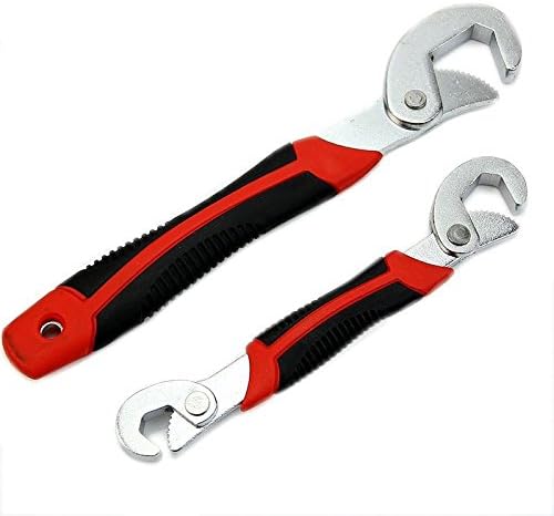 ExGzimo 2Pcs Universal Quick Snap'N Adjustable Spanner Wrench Set Multi-function Tool
