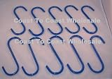 10 Pc Utility Blue Hook Set S Shape Home or Shop Tool