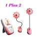 Handheld Portable 2.5" Video Color Baby Monitor 2.4GHz Wireless Camera Daisy-(Day & Night) (Video & Audio) Infant Nursery Monitor with rechargeable receiver w/2 Packs CCTV Surveillance Cameras