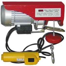 Heavy Duty Electric Hoist 882 lbs. Capacity with Remote Control