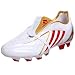 adidas Men's Absolado PS TRX Firm Ground Soccer Cleat,White/Red/Gold,12 M