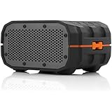 BRAVEN BRV-1 Wireless Bluetooth Speaker [Waterproof][12 Hour Playtime] - Black/Orange