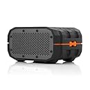 BRAVEN BRV-1 Wireless Bluetooth Speaker [Waterproof][12 Hour Playtime] - Black/Orange