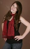 10 X 66 Solid Embroidered Rayon Scarf - Burgundy