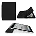 Swees® New iPad 3 Magnetic Smart Cover Case Stand For New Apple iPad 3rd v3 HD Generation, Also fit for iPad 2, With Auto Sleep and Wake Function - Black