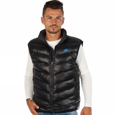 NIKE Herren Daunenweste Cascade 700, black/black, S, 418991-010 Preisvergleich