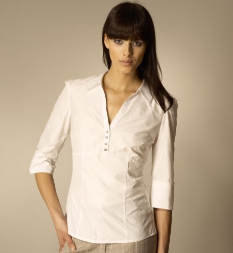 Per Una Jacquard Check Blouse clothing