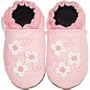 Robeez Wildflower Pastel Pink Soft Sole Baby Shoes 6-12 months * 08 Newest Collection -- We Have Large Selections! *