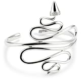 Nicky Hilton Sterling Silver Spike Cuff With Cubic Zirconia