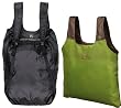 Recycled PET Lightweight Backpack and Reusable Shopping Bag Set