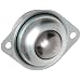 2 Holes Flange Ball Transfer Unit pack of 10 Mounted Bearings