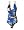 Blue-Floral