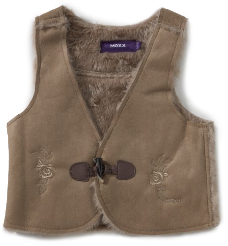 MEXX M&auml;dchen Weste K1RE8384, Gr. 92, Braun (210) Preisvergleich