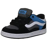 Vans Y BAXTER (LEATHER) BLACK VMAX7KX, Unisex-Kinder Sneaker