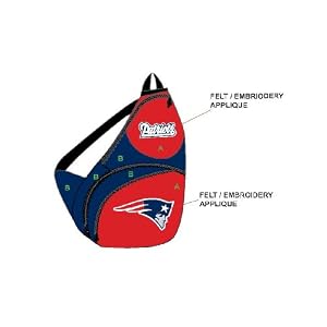 Super Sports Sling Bag - New England Patriots NFL Sling Backpack
