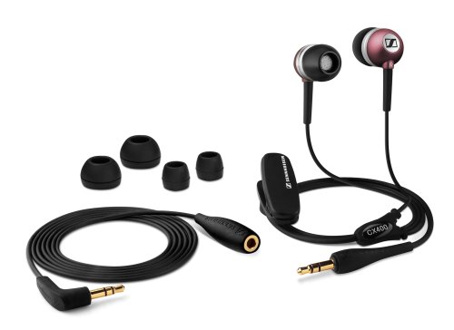 Childrens Toyshop  Electronics : Sennheiser CX400 - Noise Isolating Headphones - Red