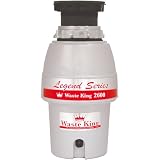 Waste King L-2600 Legend Series 1/2 HP Continuous Feed Operation Garbage Disposal