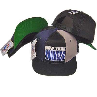 MLB NEW YORK YANKEES SNAPBACK FLAT BILL OLD SCHOOL HAT