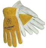 Tillman 1418 Reinforced Top Grain/Split Cowhide Drivers Gloves - X-Large