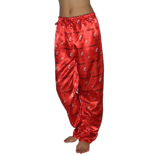 Womens NCAA Cincinnati Bearcats Comfortable Fit Sleepwear / Pajama Pants - Red (Size: S)