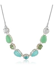 Nine West "Bright Young Things" Frontal Necklace, 18"