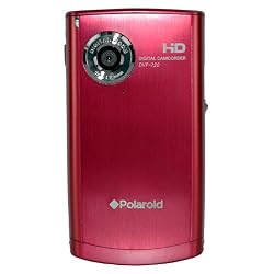 PolaroidDVF-720RC5MPHi-DefinitionDigitalCamcorderwith2.4-InchLCDDisplay(Red)