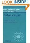 Analysis and Logic (London Mathematical Society Lecture Note Series)
