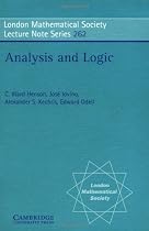 Analysis and Logic