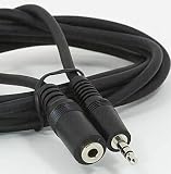  : 12 Foot 3.5mm Stereo Headphone Extension