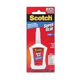 Scotch Super Glue Liquid in Precision Applicator, 0.14 oz (AD124) Scotch Super Glue Liquid in Precision Applicator, 0.14 oz (AD124)