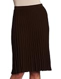 Jones New York Women's Pleated Skirt, Teak, Large