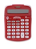 Collegiate Series 00507 UNIVERSITY OF INDIANA Solar-Powered Calculator with School Logo and Colors