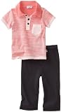 Splendid Littles Baby-boys Infant Distressed Slub Polo and Pant
