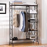 Garment Rack With Shelves - Improvements