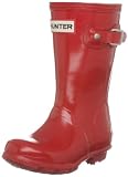 Hunter Original Kids Gloss Pillar Box Red Wellington Boot W23991 1 UK