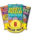 Penny Dell Variety Puzzle 8-Pack