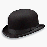 Christys' London Fur Felt Bowler Chaplin
