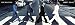 GIANT PAPER DOOR POSTER The Beatles Fab Four Abbey Road Zebra Crossing John Paul George And Ringo Music Poster Measures a massive 62 x 21 Inches (158 x 53 cm )